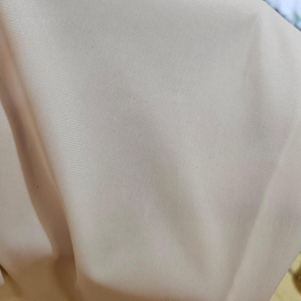 60s coquette cottagecore beige full slip dress - Picture 4 of 4